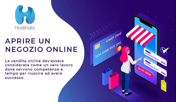 Aprire negozio online