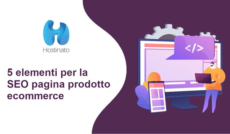 5 elementi per la SEO pagina prodotto ecommerce