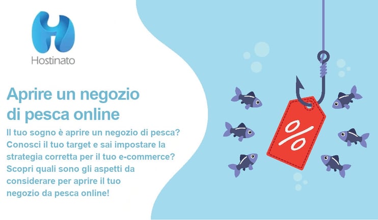 aprire un negozio di pesca online