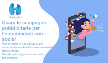 campagne pubblicitarie e-commerce social