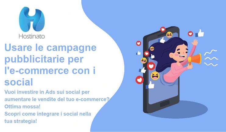 campagne pubblicitarie e-commerce social