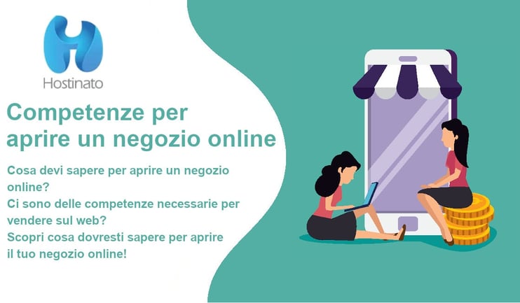 competenze per aprire un negozio online