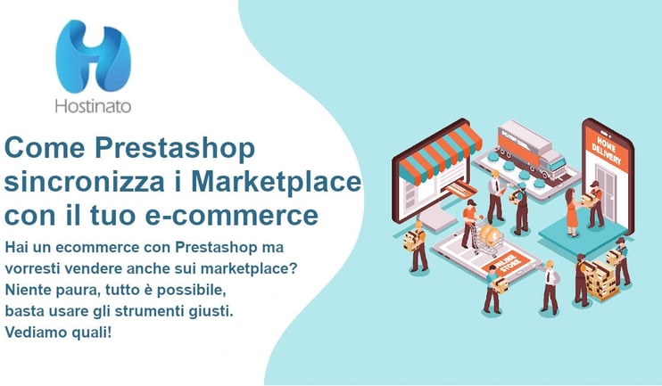 Come Prestashop sincronizza i Marketplace con il tuo e-commerce