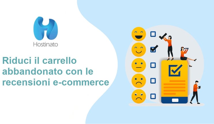 recensioni e-commerce per carrello abbadonato