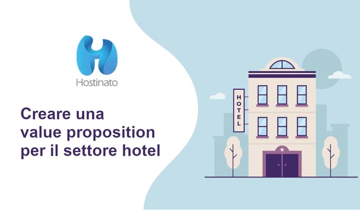 value proposition per il settore hotel