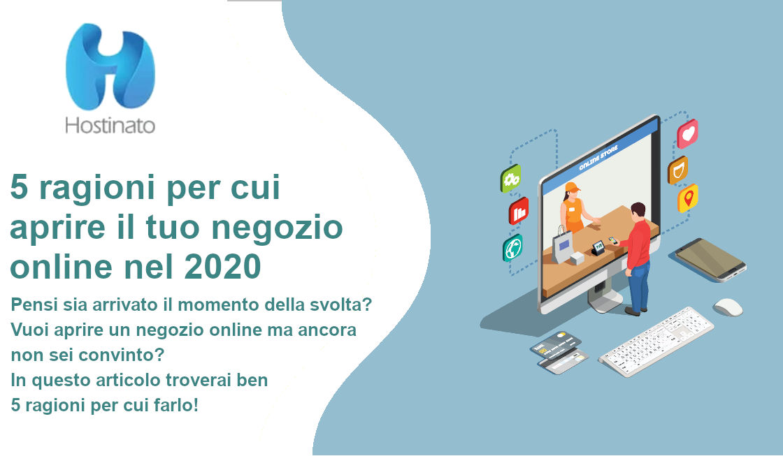 ragioni per aprire negozio online